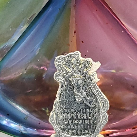 Vin Imperlux Parfum Bottle Encased Multi Coloured Hand Cut Faceted - Picture 9 of 10